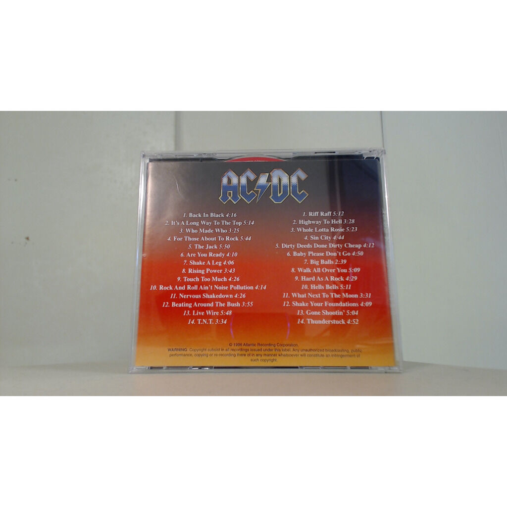 The best volume 1 & 2 by Ac/Dc, CD x 2 with bonscott - Ref:126446919