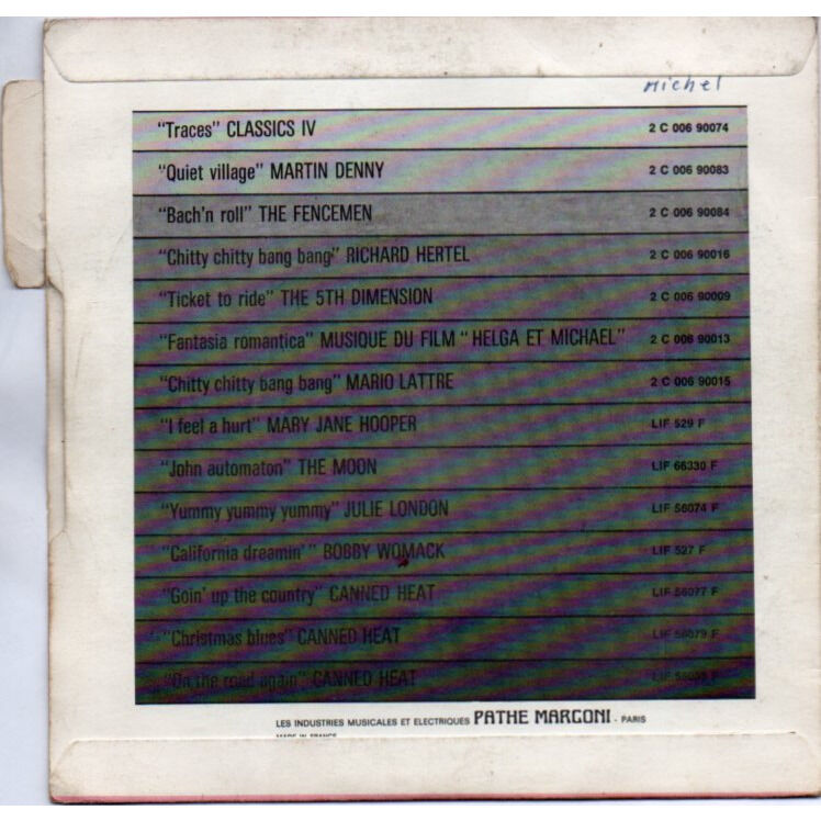 Poor moon sic'em pigs de Canned Heat, SP chez orpheon3 Ref126448119