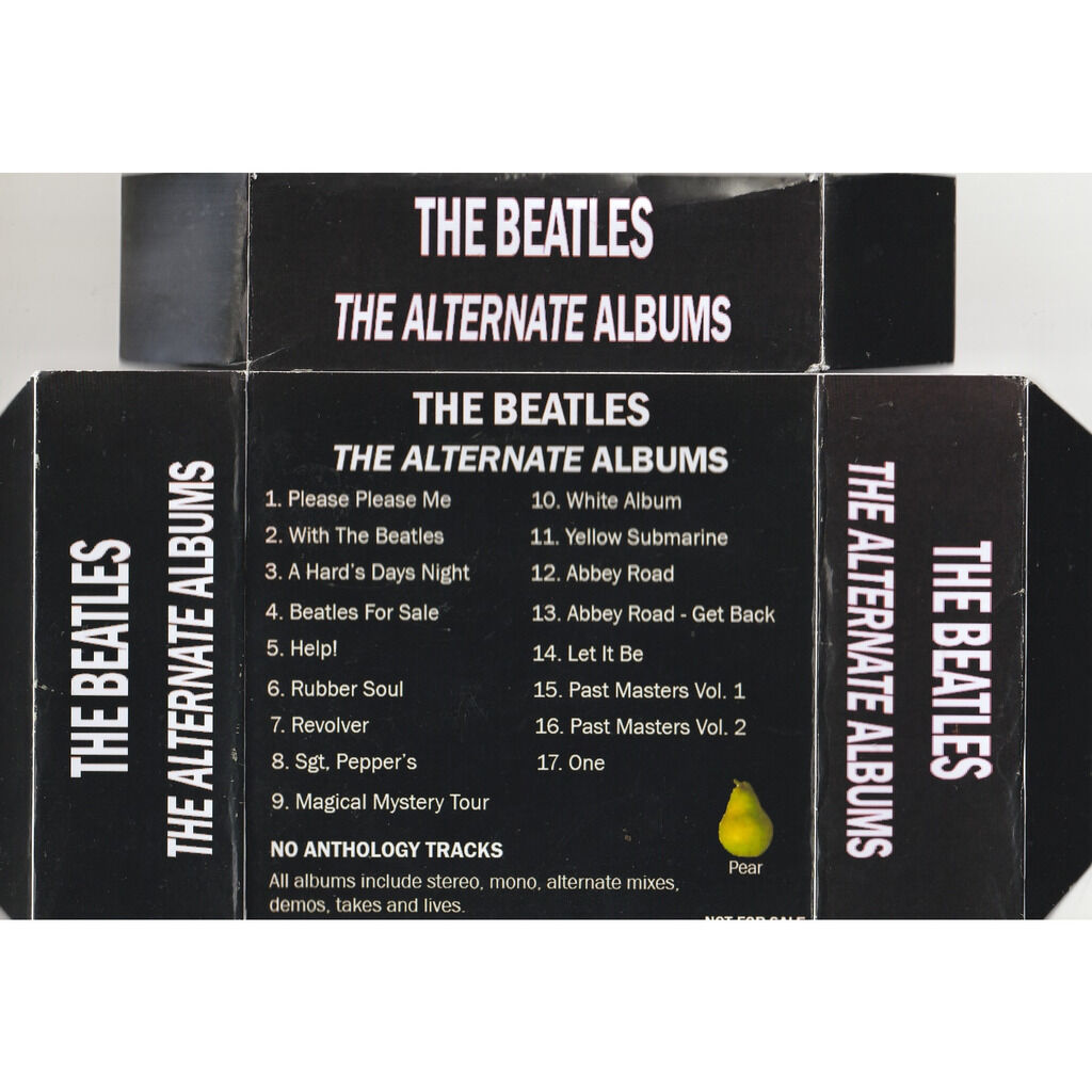  the beatles  -  the alternate albums boxet 17 cds 