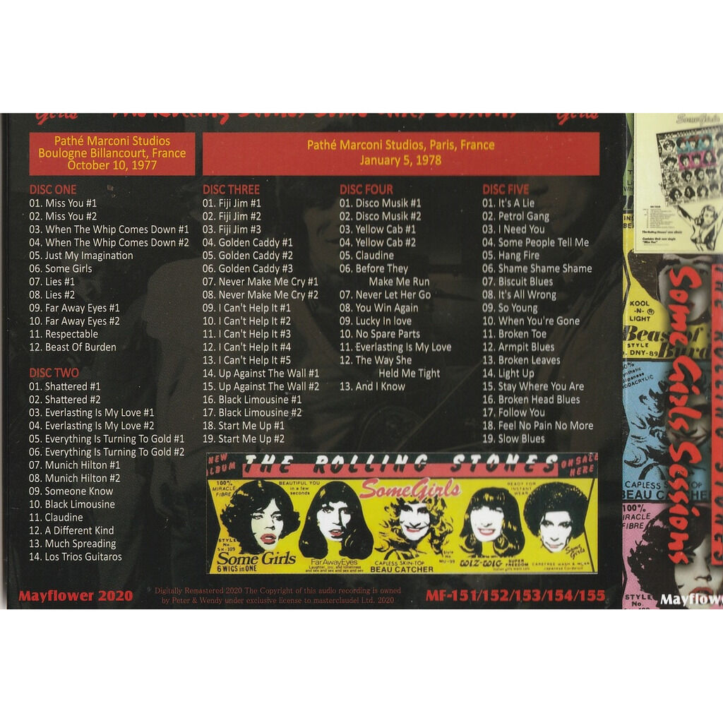  the rolling stones  -  some girls sessions 
