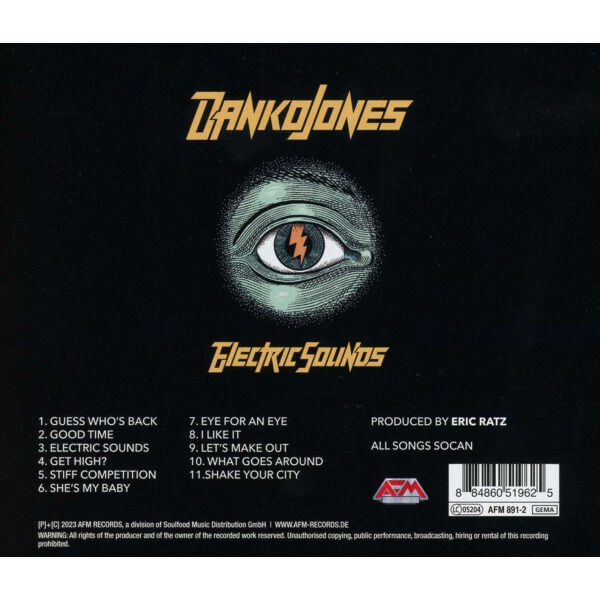  Danko Jones  -  electric sounds 