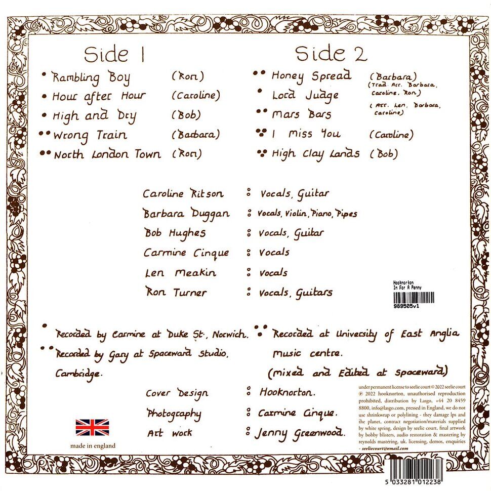  Hooknorton  -  in for a penny... 