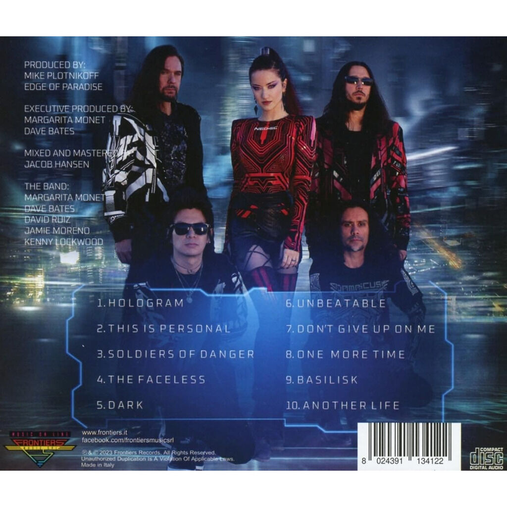  Edge Of Paradise  -  hologram 