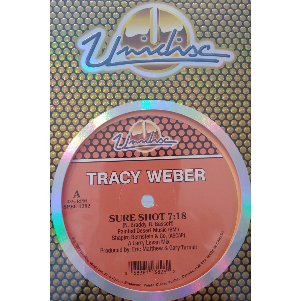  TRACY WEBER  -  sure shot ( colored deluxe version ) 