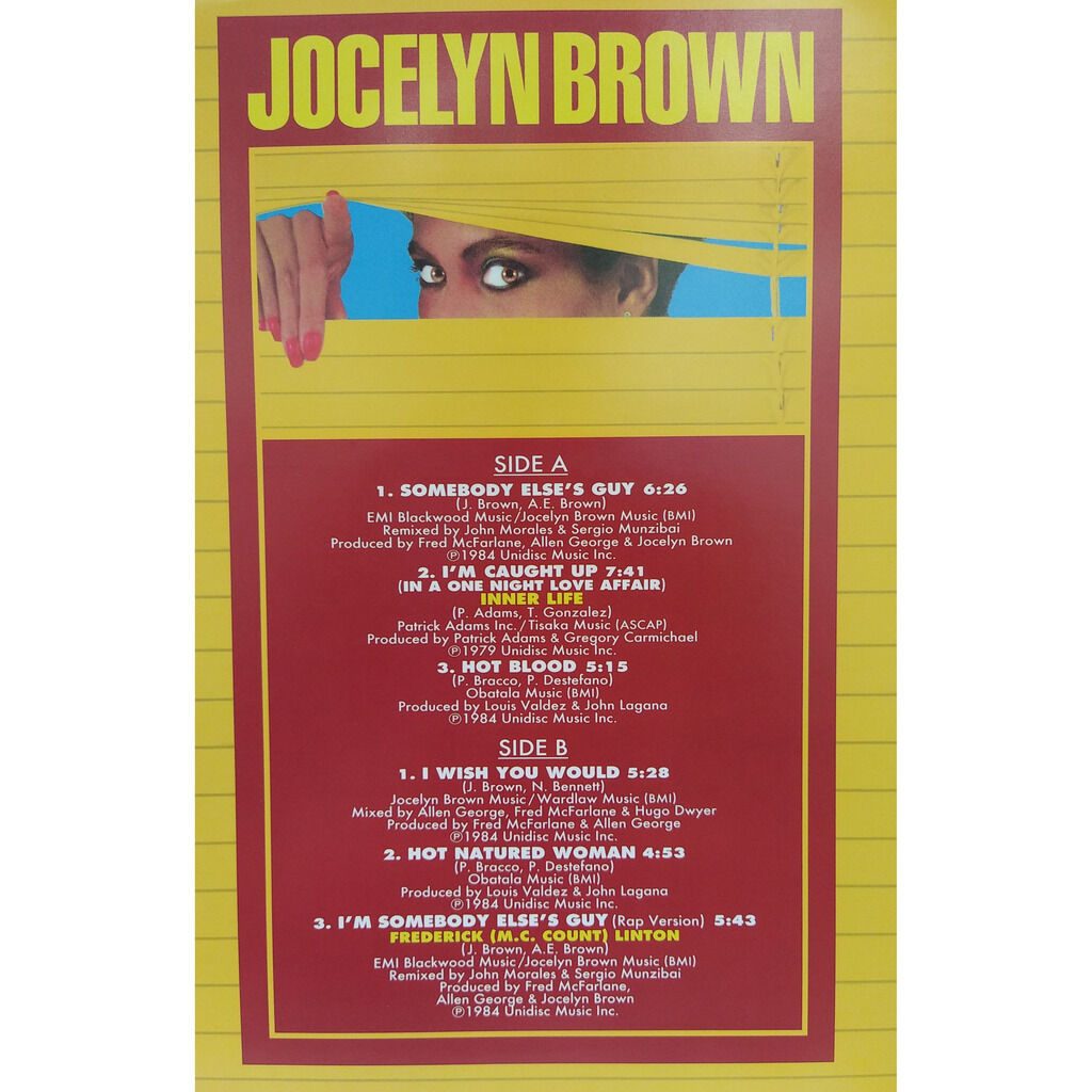  JOCELYN BROWN  -  somebody else's guy ( colored deluxe edition ) 