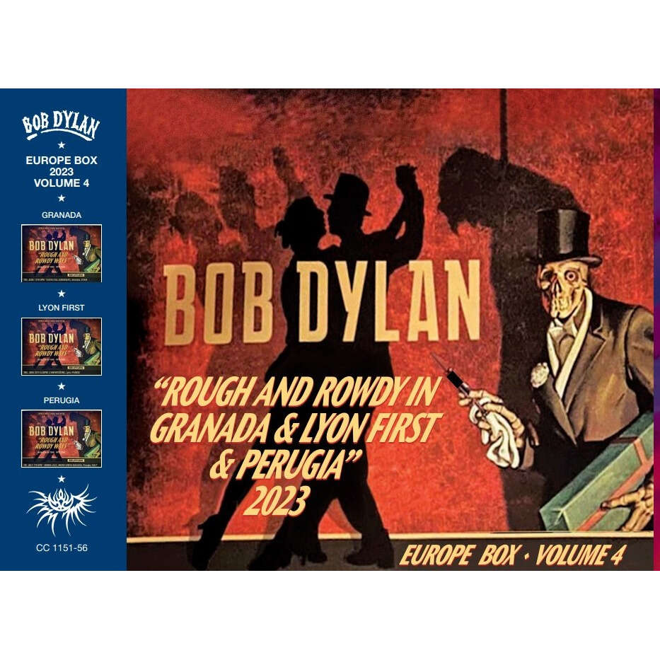 Dylan bob rough & rowdy in granada lyon & perugia 2023 6cds box by crystal cat de Bob Dylan, CD