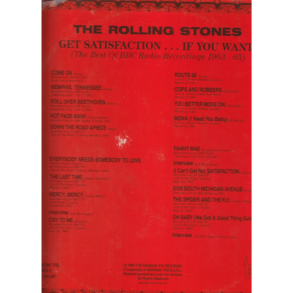  the rolling stones  -  get satisfaction ... if you want 