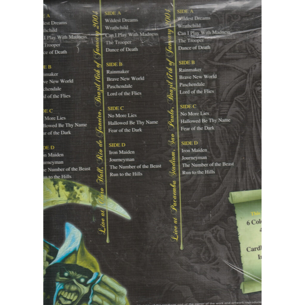  iron maiden  -  eddie takes south america 