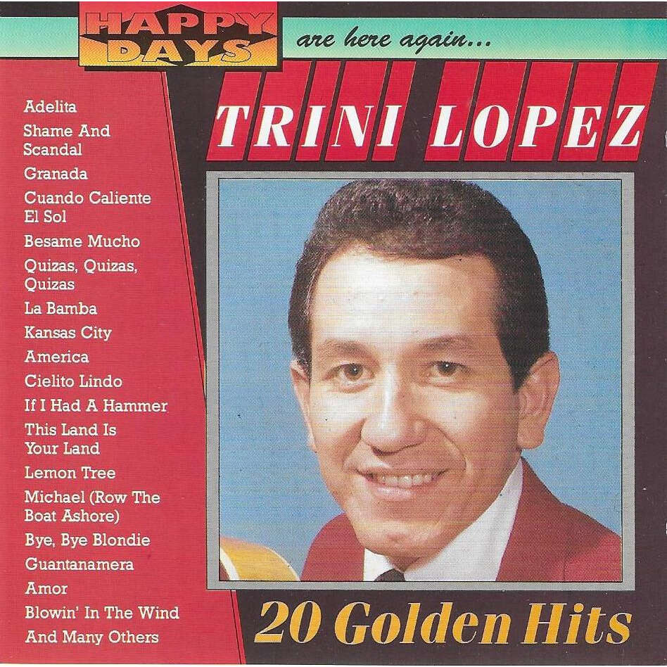 20 golden hits de Trini Lopez, CD chez minkocitron - Ref:126745760