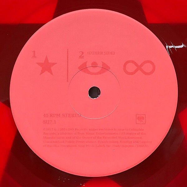 日本限定Blackstar DAVID BOWIEレコードJapan Red DAVID BOWIE