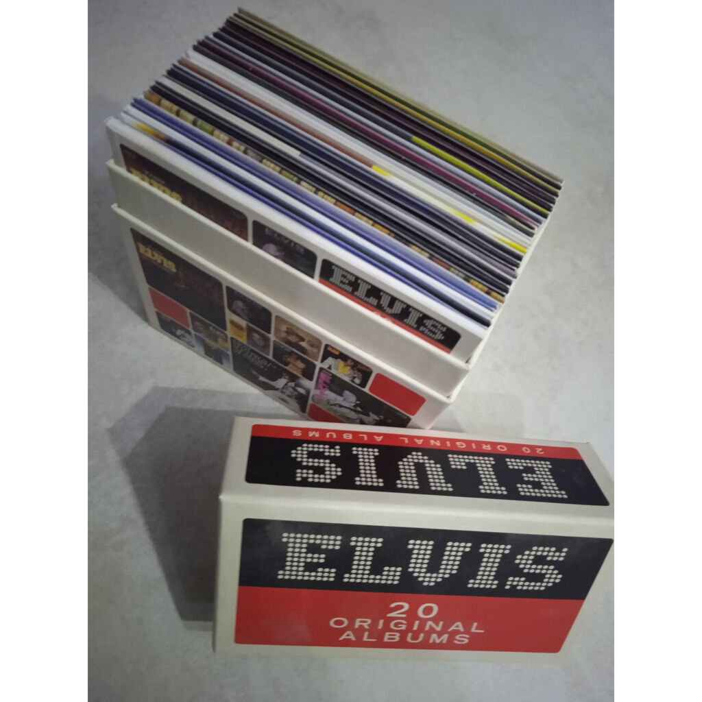 001 Box 20 Cd 20 Original Albums By Elvis Presley Cd Box With J8000