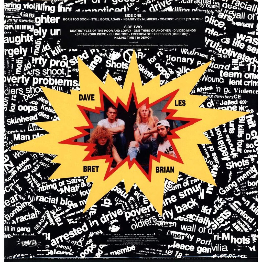  Cryptic Slaughter  -  speak your peace 