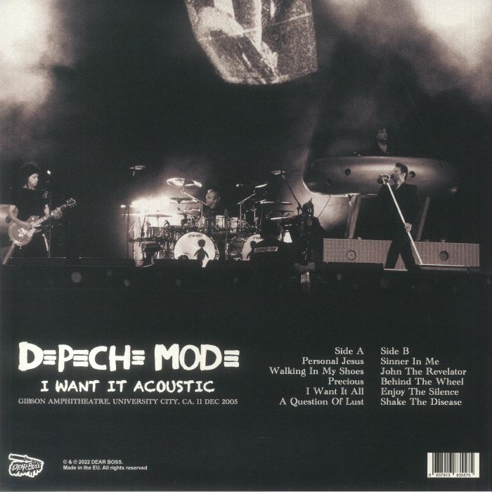  Depeche Mode  -  i want it acoustic 