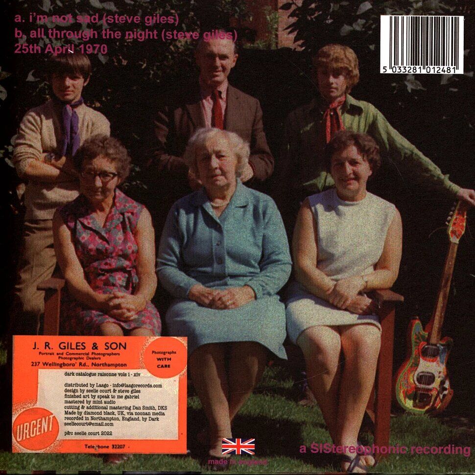  Dark  -  i'm not sad / all through the night 