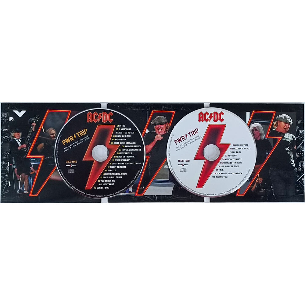 Pwr/trip live at power trip festival 2023 2cd set de Ac/Dc, CD chez ...
