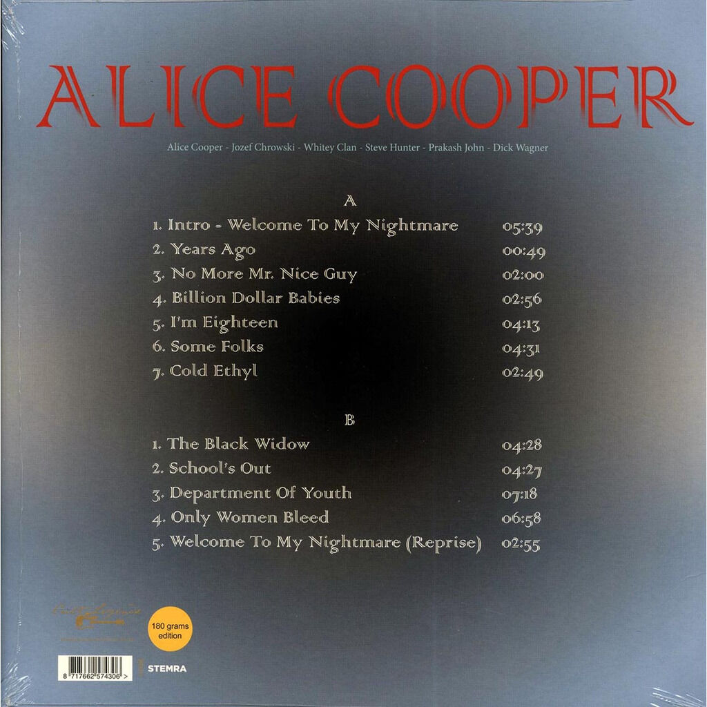  Alice Cooper  -  alone in his nightmare live 1975 