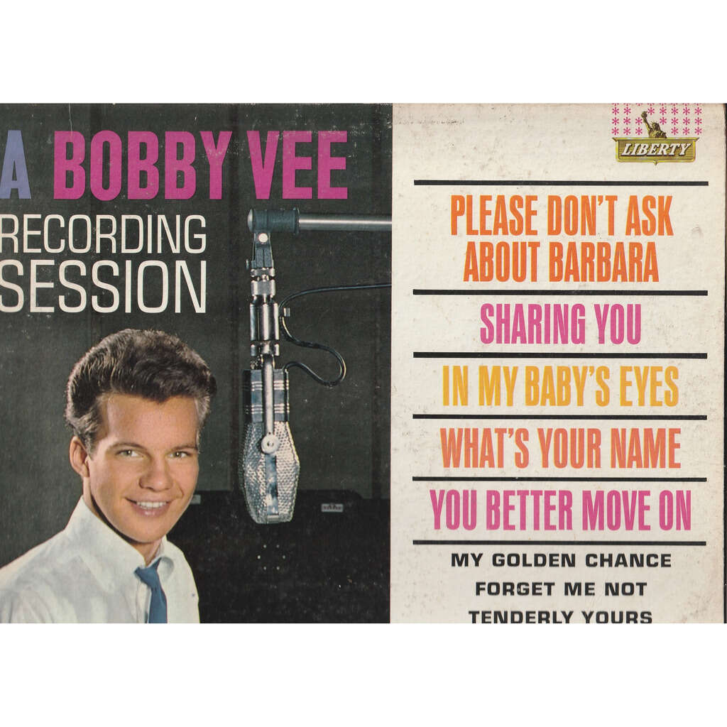  bobby vee  -  recording session 
