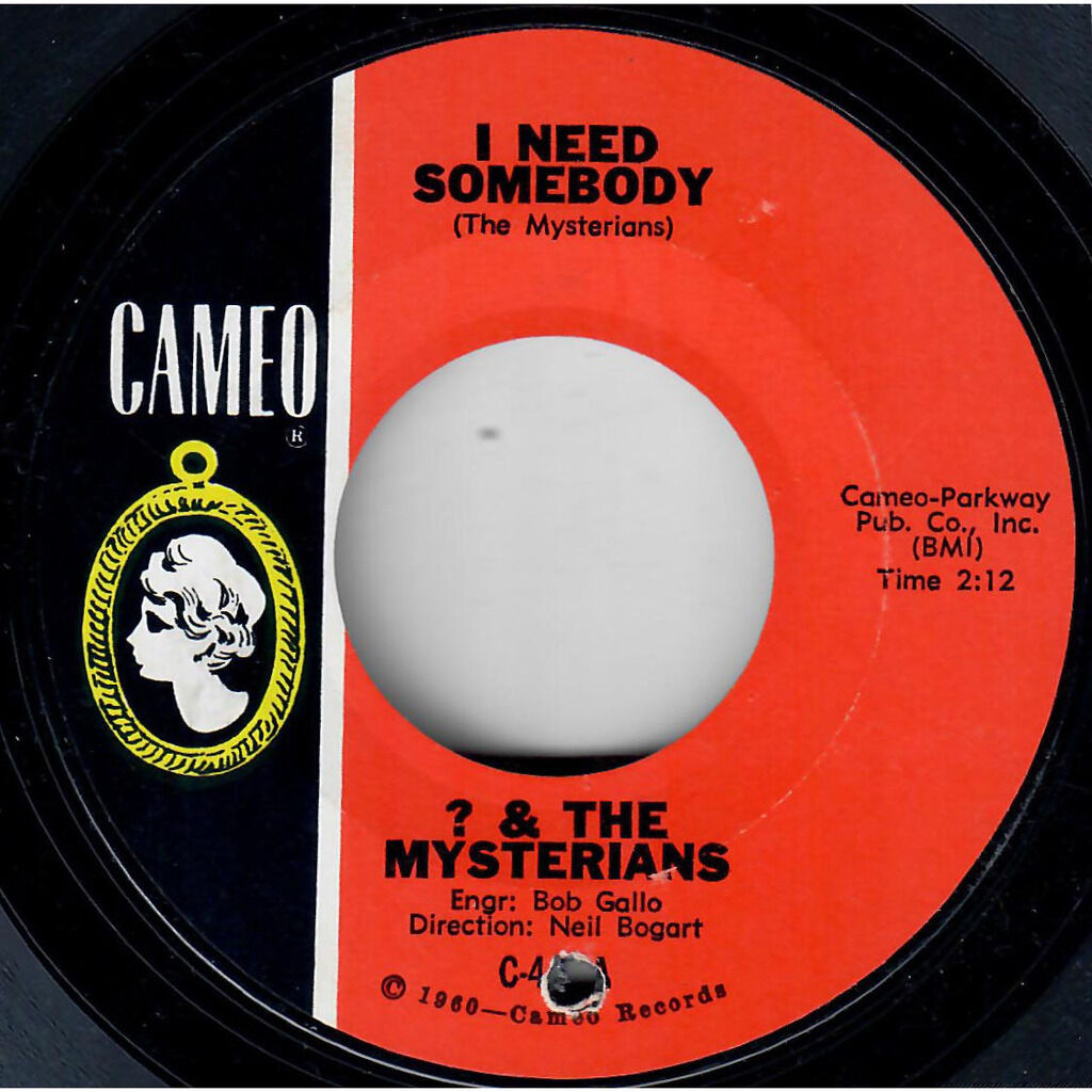  ? MARK AND THE MYSTERIANS  -  i need somebody / 8 teen 