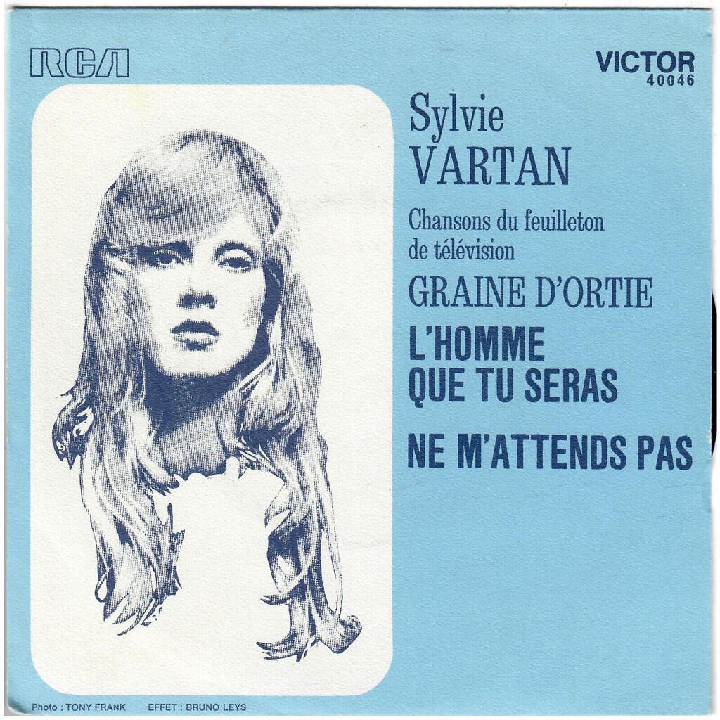  SYLVIE VARTAN  -  chansons du feuilleton de télévision graine d'ortie 