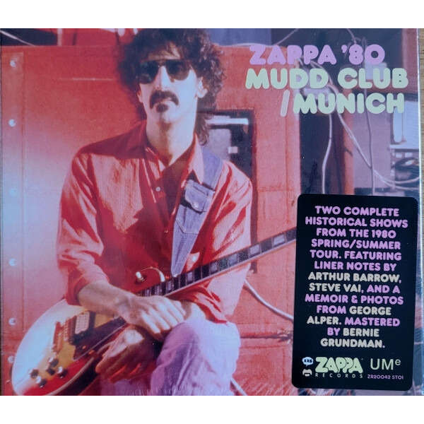 Mudd club munich de Frank Zappa, CD x 3 chez sonicrecords Ref3186969701