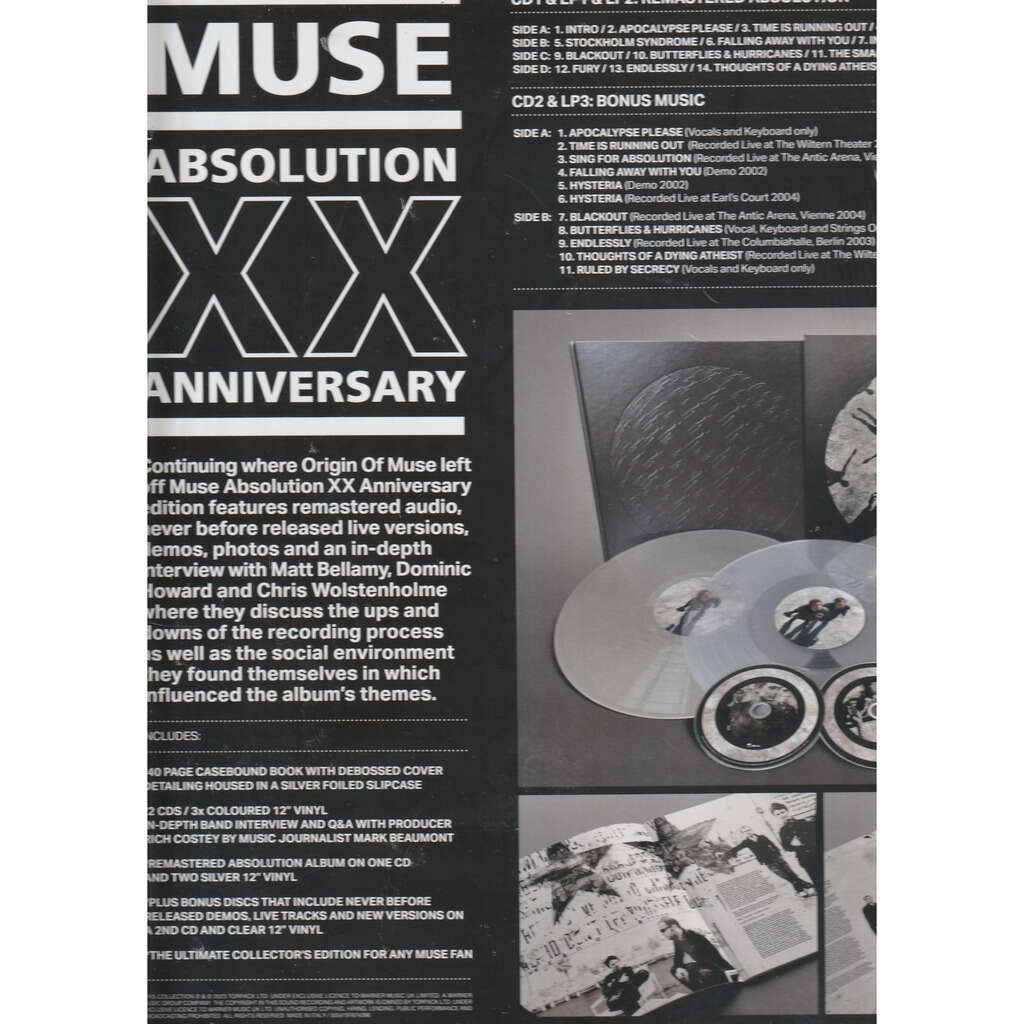  absolution xx anniversary 