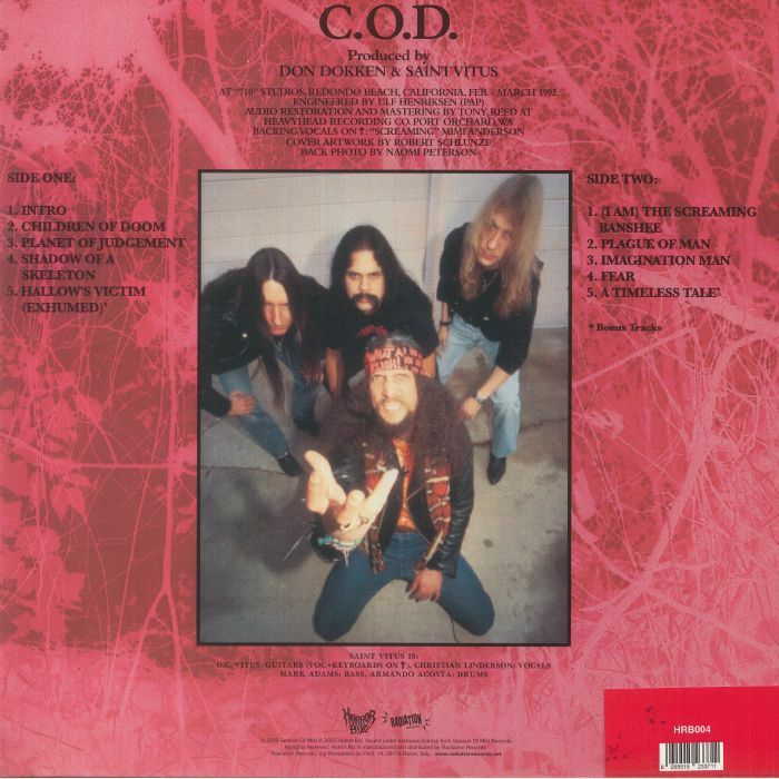  Saint Vitus  -  c.o.d. 