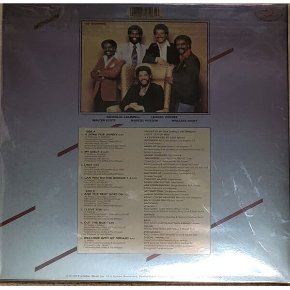  WHISPERS  -  whispers ( colored deluxe edition ) 