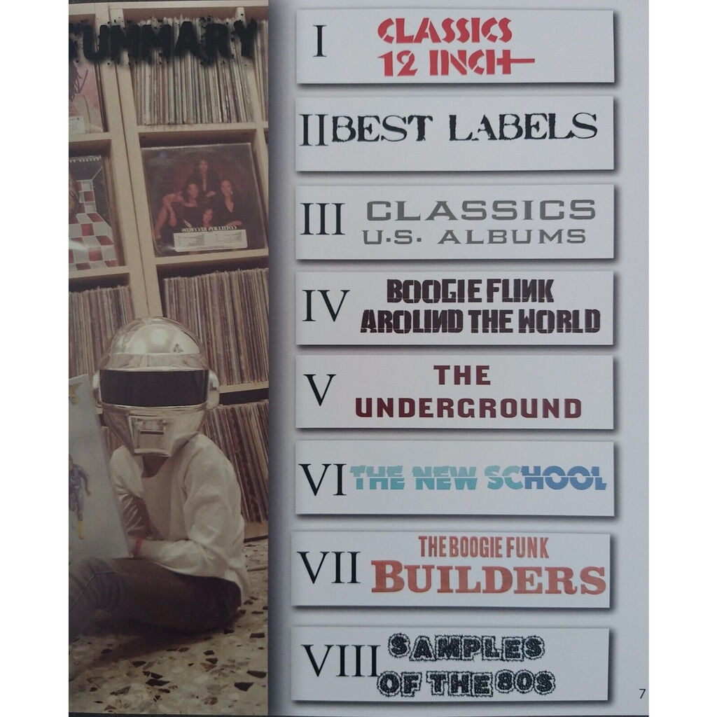  Livre/ Book 80's BOOGIE FUNK  -  the ultimate collection version française ( 2éme edition revisitée ) 