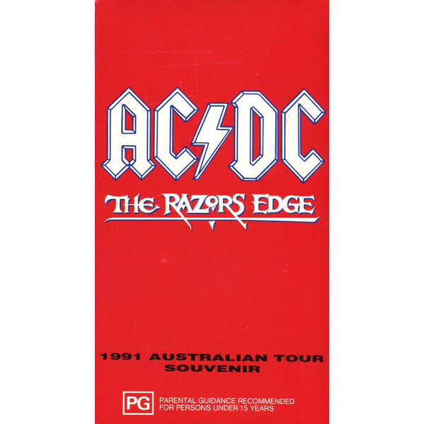 The razors edge (australian 1991 ltd cd in box set with vhs & poster ...