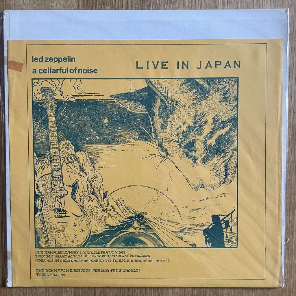 Led Zeppelin A Cellarful of Noise 1966 LED ZEPPELIN - A CELLARFUL