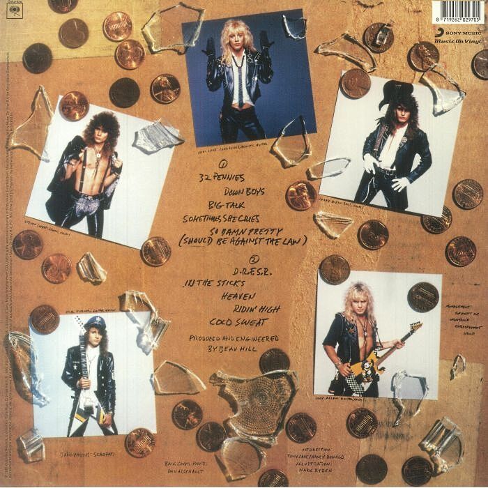  Warrant  -  dirty rotten filthy stinking rich 