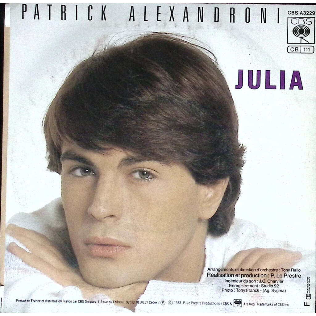 patrick alexandroni j'aime j'aime / Julia