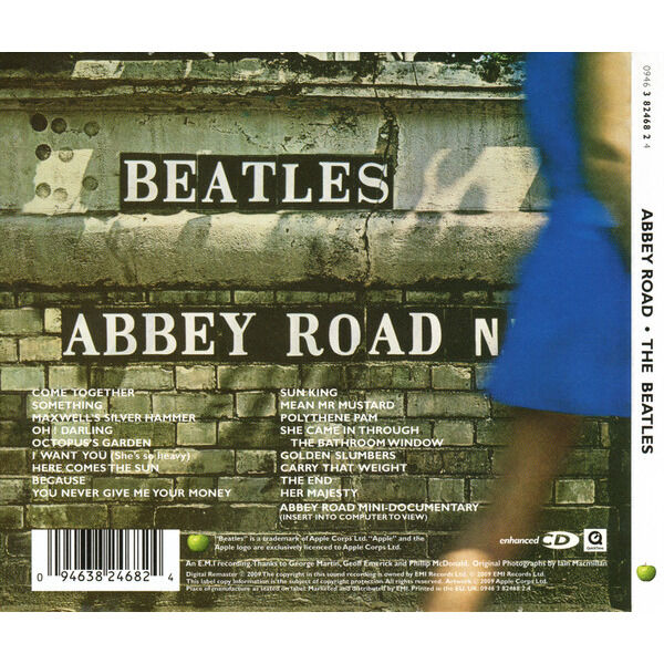 Abbey Road (digital Remaster,2009) By The Beatles, CD With Kamchatka ...