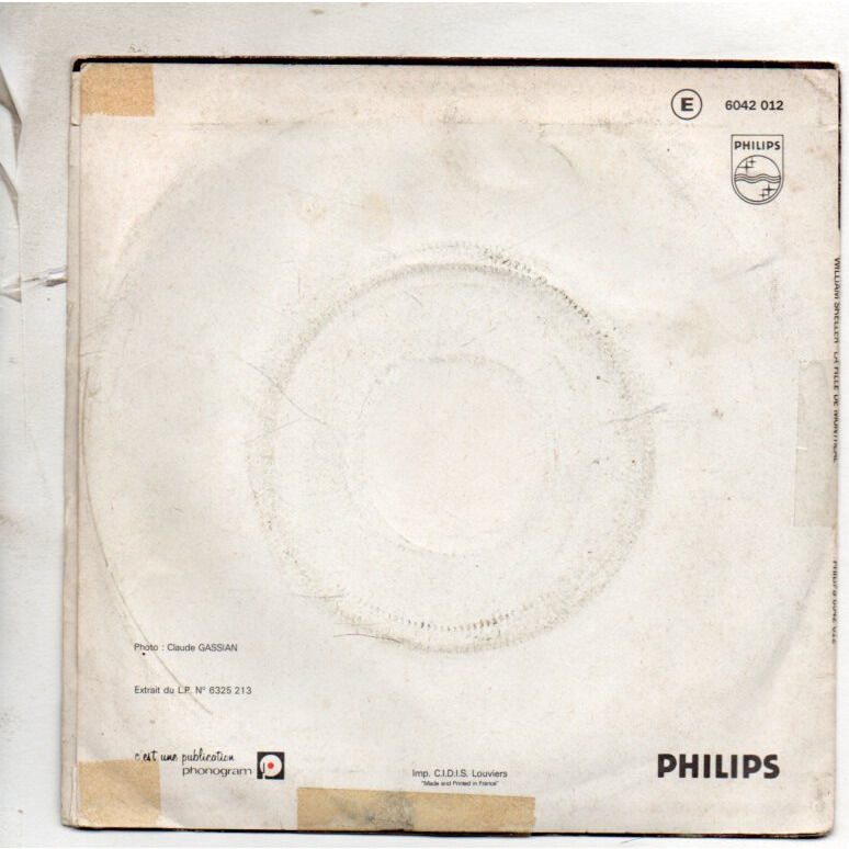 La fille de montreal / photos souvenirs de William Sheller, SP chez