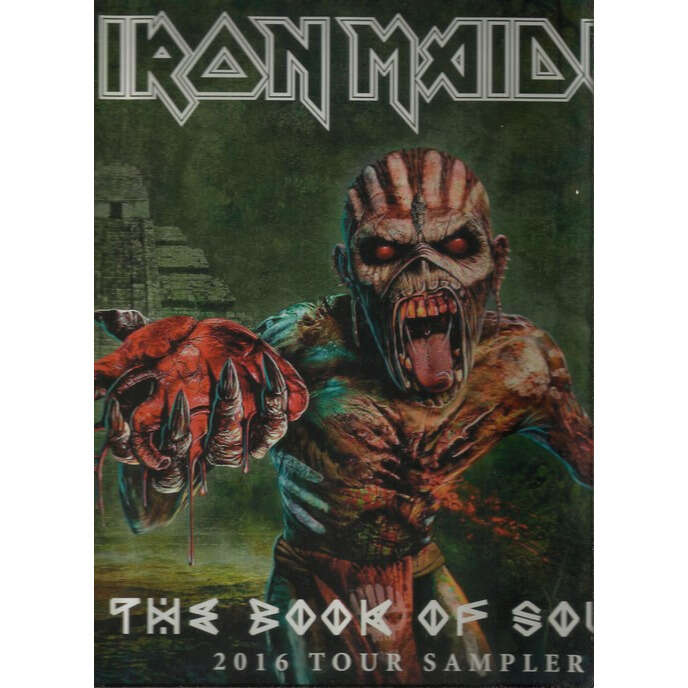  the book of soul 2016 tour sampler 