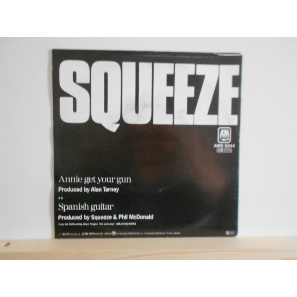 Annie get your gun § spanish guitar de Squeeze, SP chez stereotomy