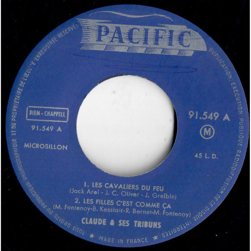  CLAUDE ET SES TRIBUNS  -  les cavaliers du feu 