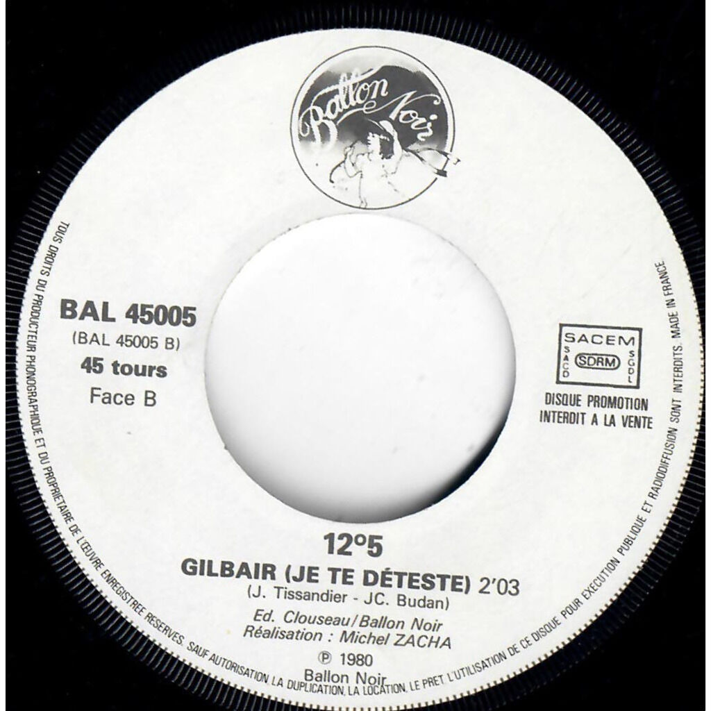  12°5  -  j'ai envie / gilbair (je te déteste) 