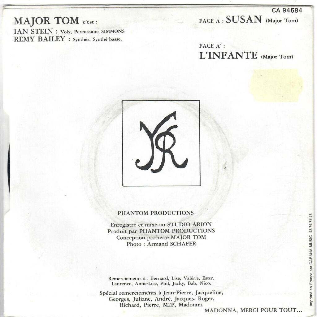  MAJOR TOM  -  susan / l'infante 