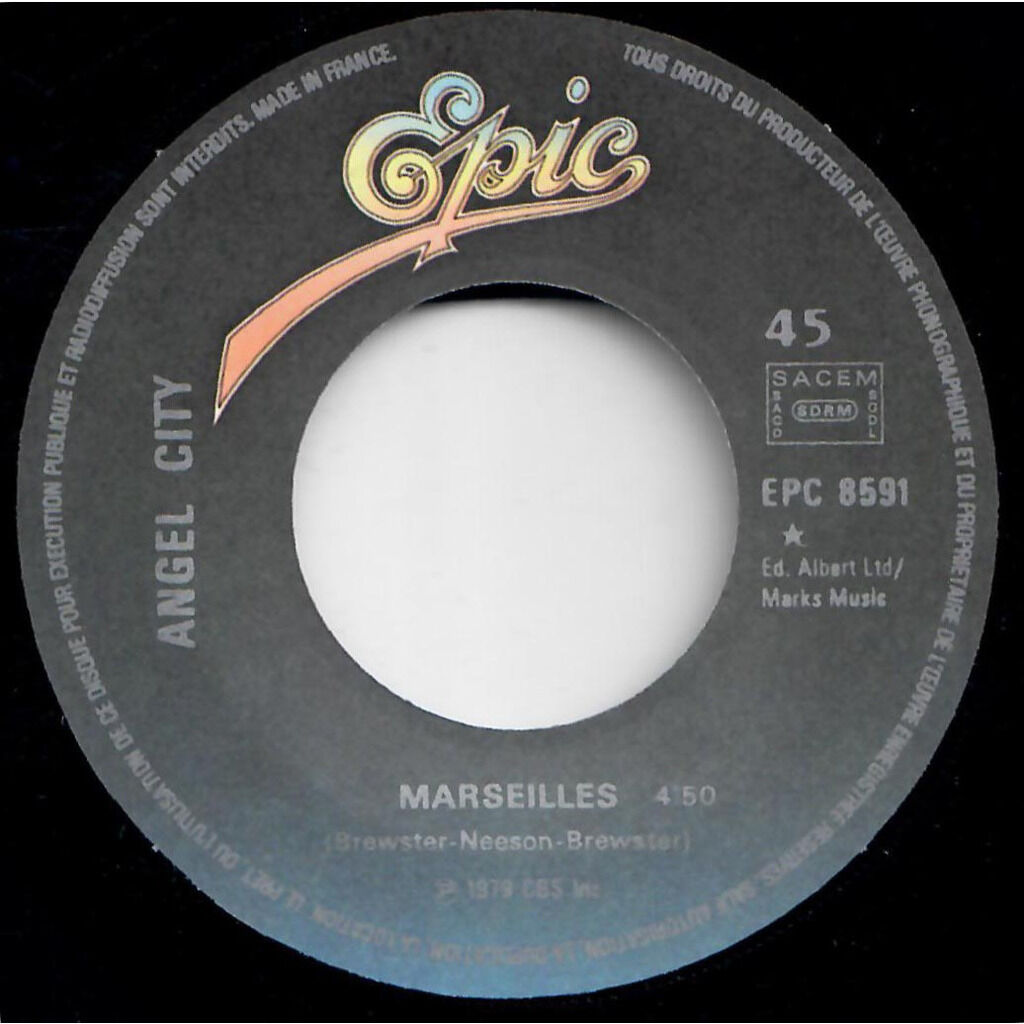  ANGEL CITY  -  take a long line / marseilles 