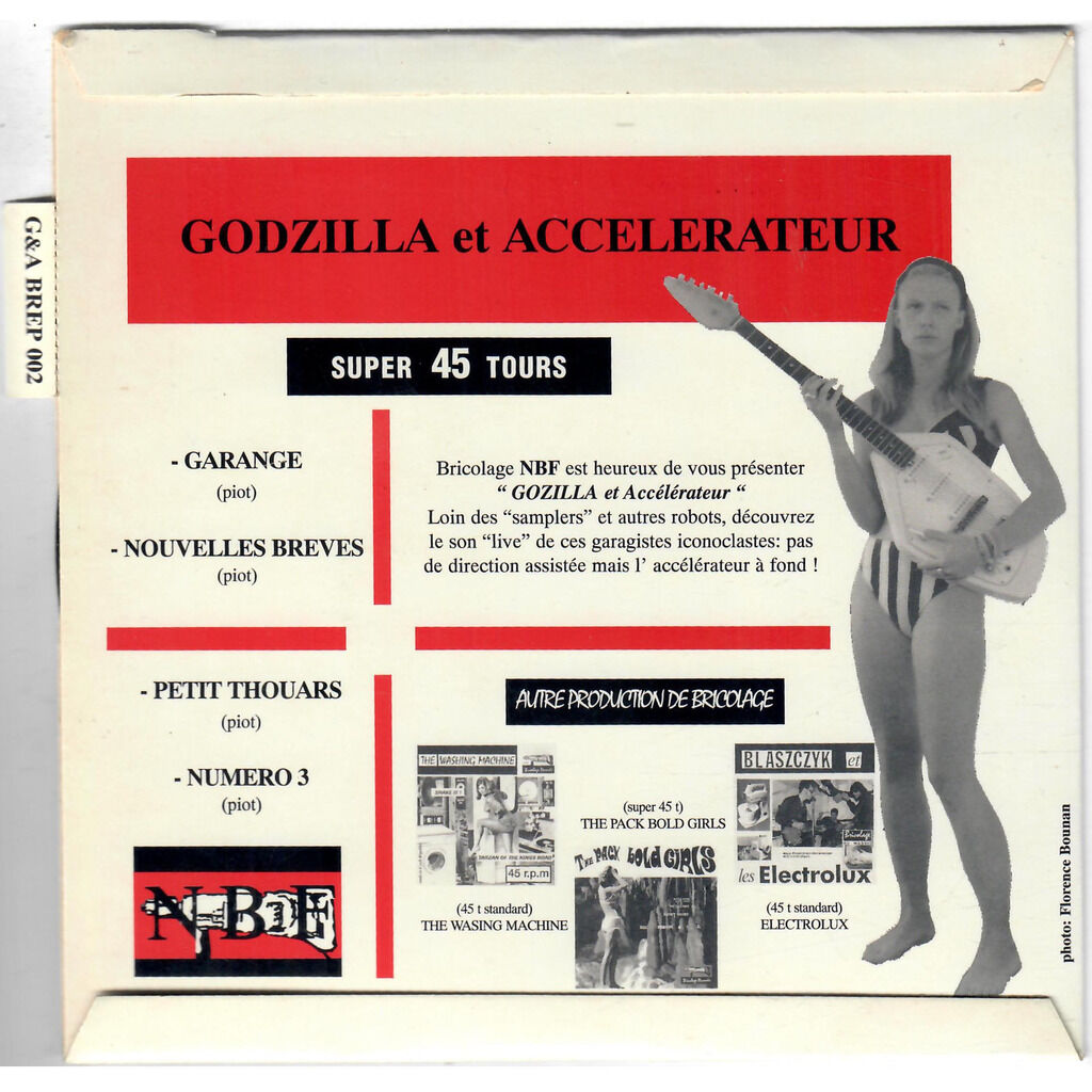  GODZILLA Et ACCÉLERATEUR  -  garance 
