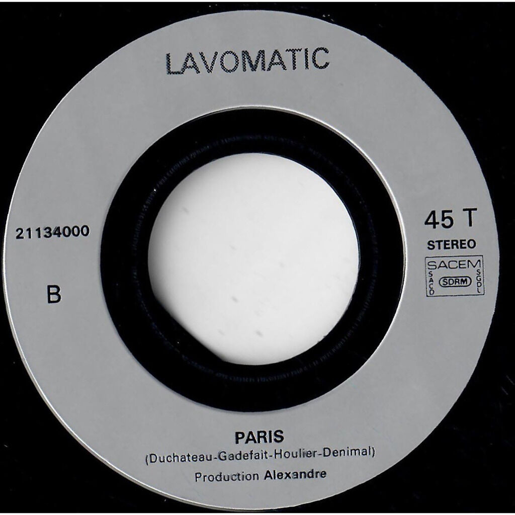  LAVOMATIC  -  pas si mal / paris 