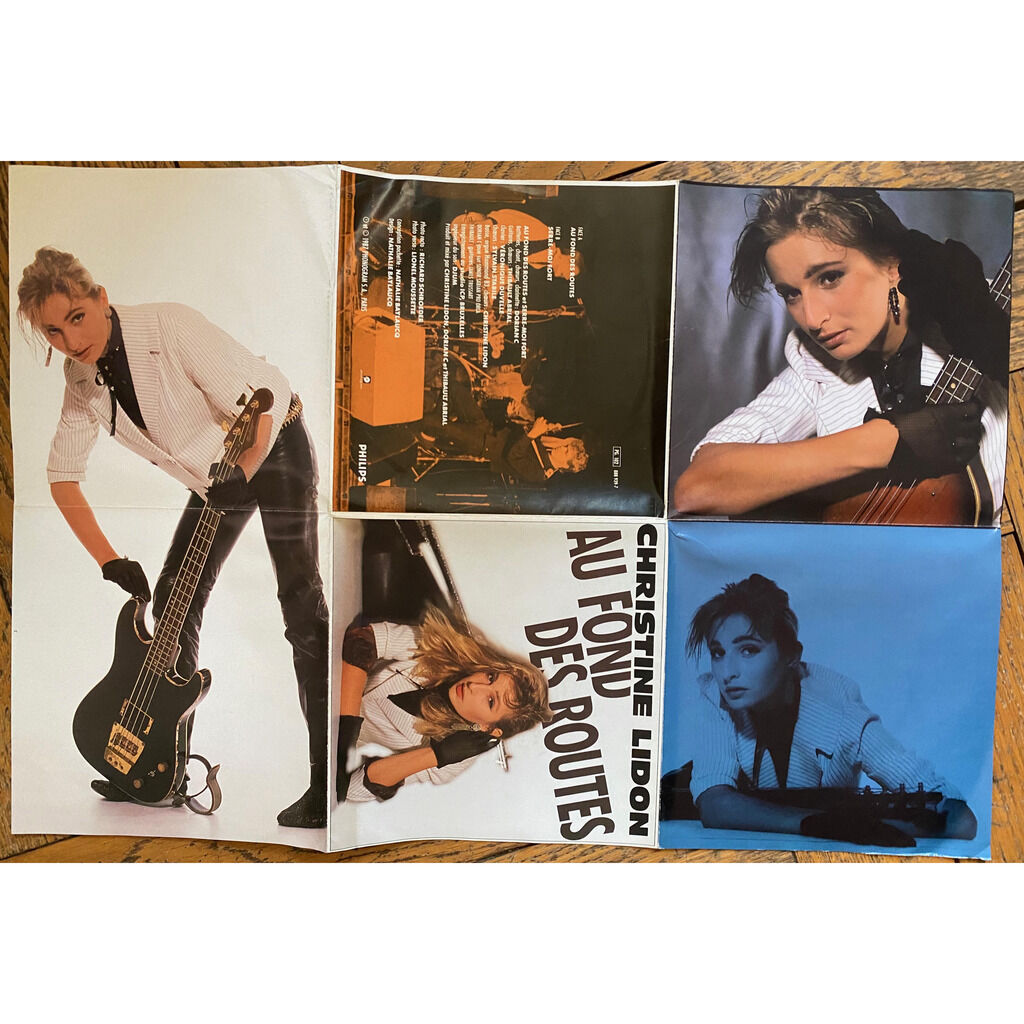  CHRISTINE LIDON  -  au fond des routes / serre-moi fort 