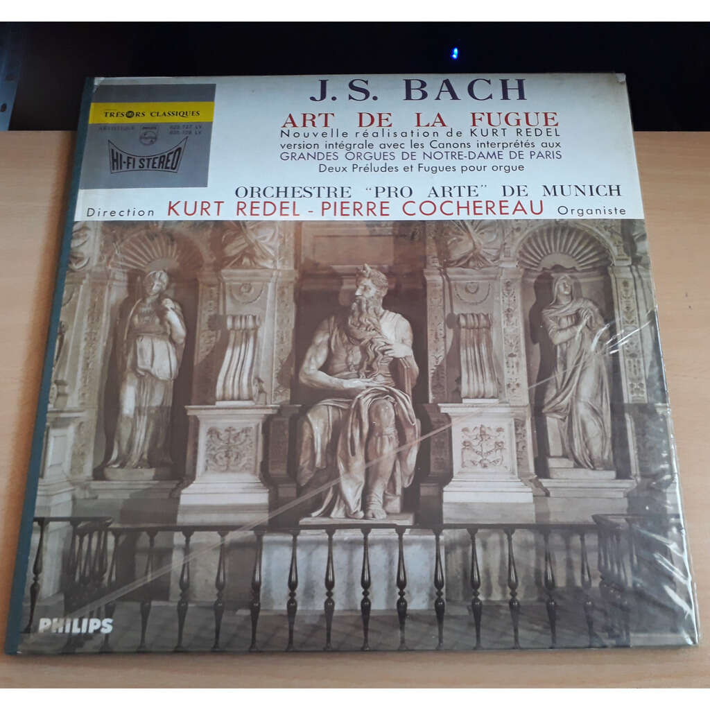 Kurt Redel - Pierre Cochereau - Orchestre Pro Arte de Munich - J.S. BACH Art de la Fugue - J.S. BACH