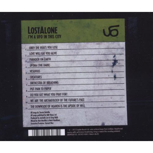  Lostalone  -  i'm a ufo in this city 