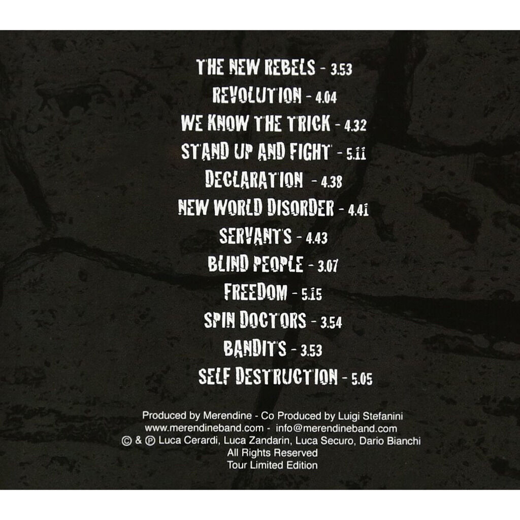  Merendine  -  new world disorder 