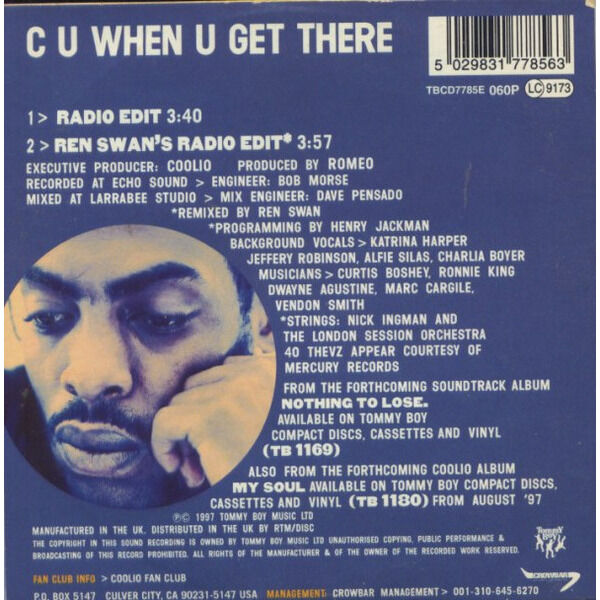 名盤Coolio C U When U Get There 12