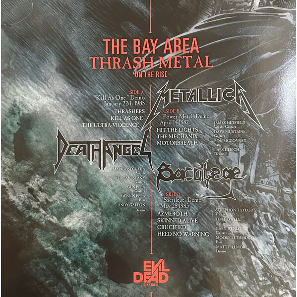  Death Angel / Metallica / Sacrilege  -  the bay area thrash metal on the rise 