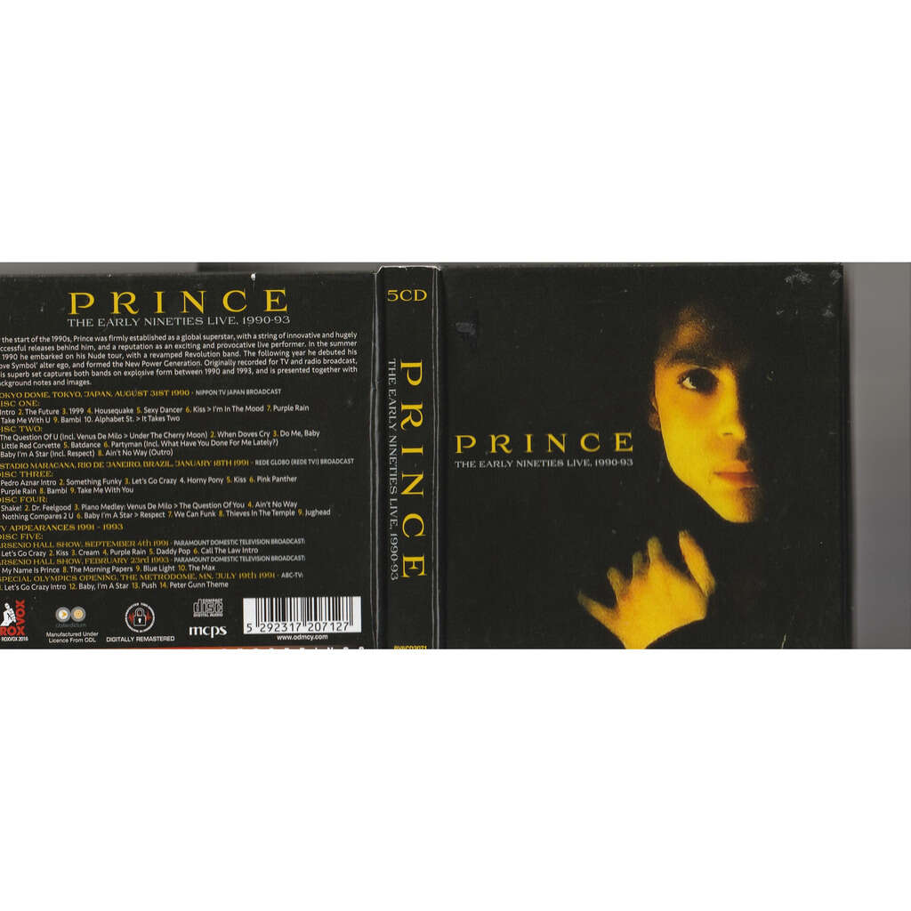  the early nineties live 1990-93 