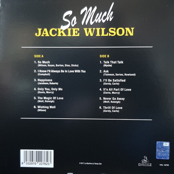  Jackie Wilson  -  so much 
